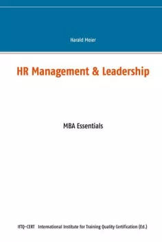 Buchcover HR Management and Leadership Harald Meier BoD 2021