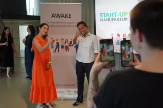 Abschlussveranstaltung AWAKE Start-up-Manufaktur