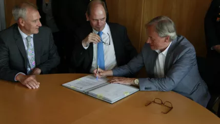 Unterzeichnung Kooperationsvertrag H-BRS und BAPersBw (DE)