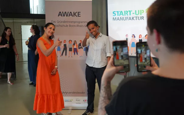 Abschlussveranstaltung AWAKE Start-up-Manufaktur