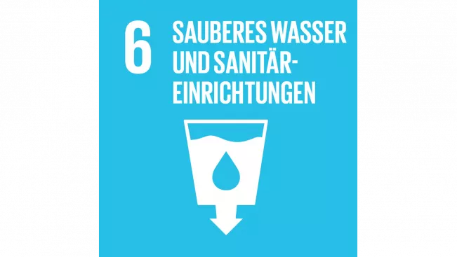 SDG 6 Sauberes Wasser und Sanitäreinrichtungen