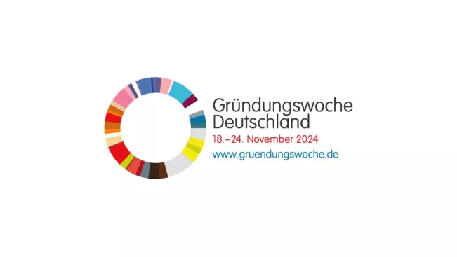 Logo Gründungswoche Deutschland 2024
