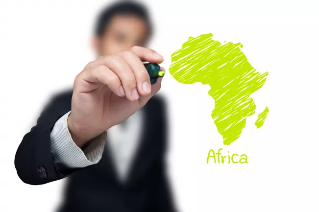 Projektlogo "German-African Entrepreneurship Project" (DE)