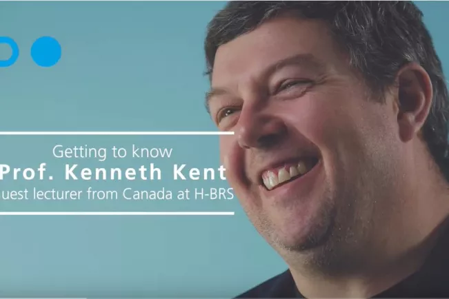 Interview Video Screenshot Prof. Kent