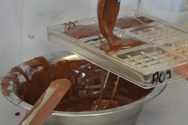 Schokoladen-Herstellung