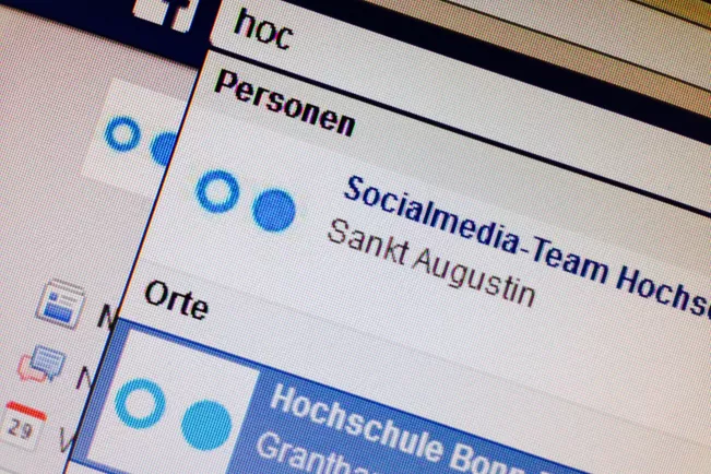 Die H_BRS ist in einer Vielzahl von Social-Media-Netzwerken aktiv. (DE)
